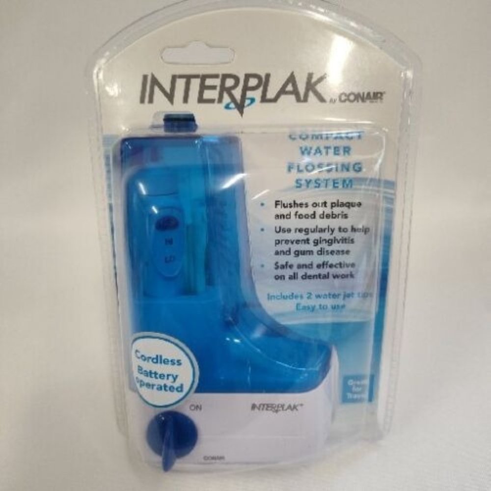 NIB Interplax by Conair Compact water Flossing System